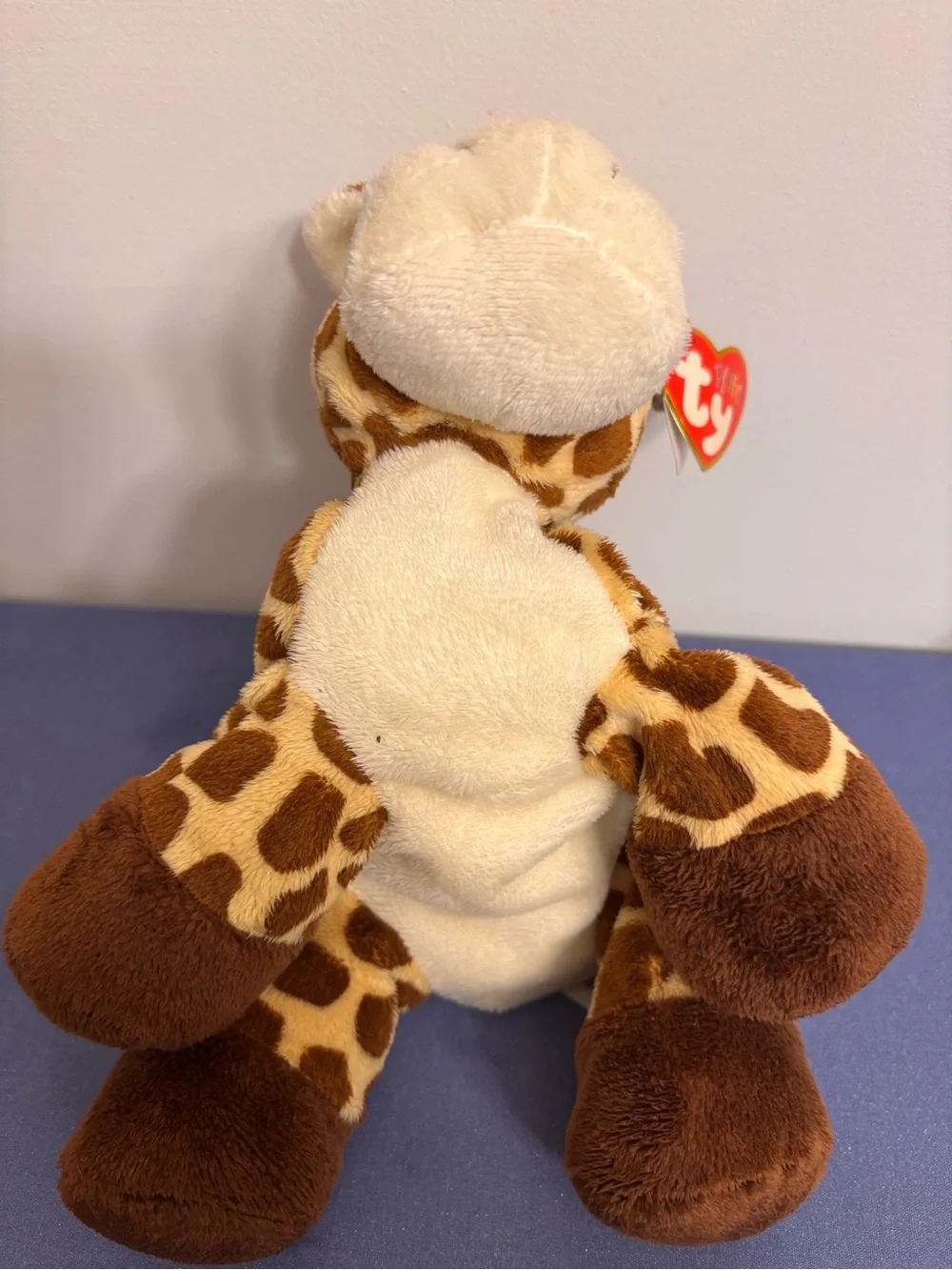 Ty Plush Giraffe Stuffed Animal - Brown & Cream